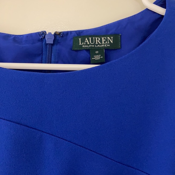 Ralph Lauren Sleeveless Royal Blue Dress - Picture 3 of 3